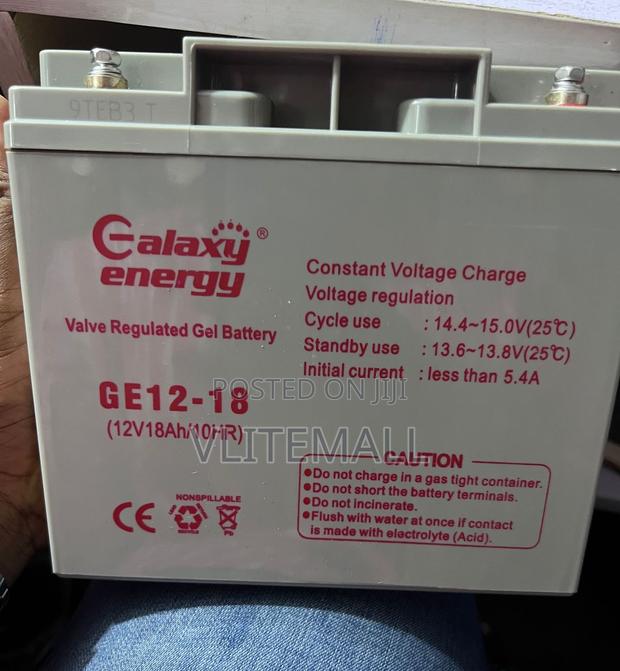 12v 18ah (10hr) Sealead Ups Battery, 12v 40ah Gel Battery photo 3