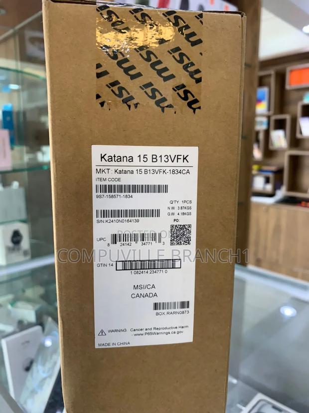New Laptop MSI Katana 15 16GB Intel Core I7 SSD 1T · Photo 3