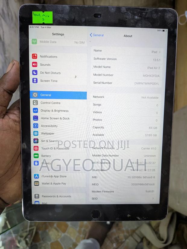 Apple iPad Air 2 64 GB Gray photo 4