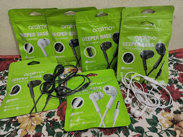 Oraimo Conch 2 Deeper Bass Wired Earphones photo 3