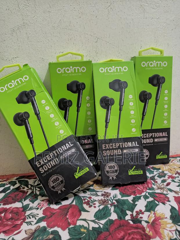 Oraimo Thor Half in-Ear Wired Earphones · Photo 4