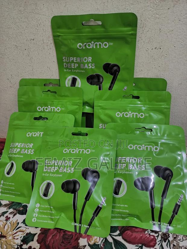 Oraimo Conch 2 Neo 3.5mm in-Ear Wired Headphones photo 2