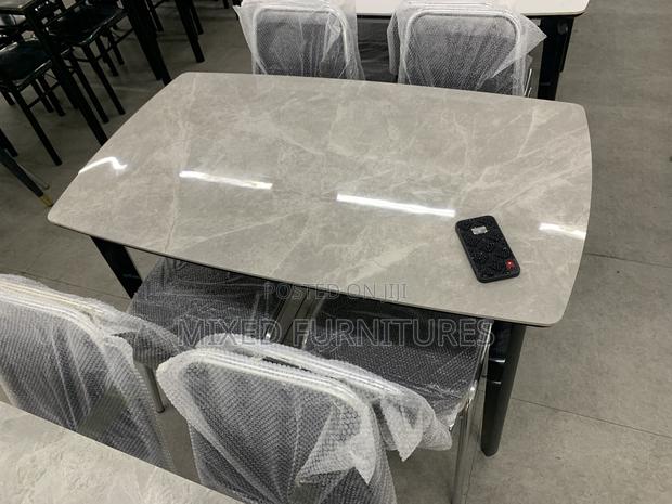 Marble Dining Table With Chairs (Strong and Firm) · Photo 4