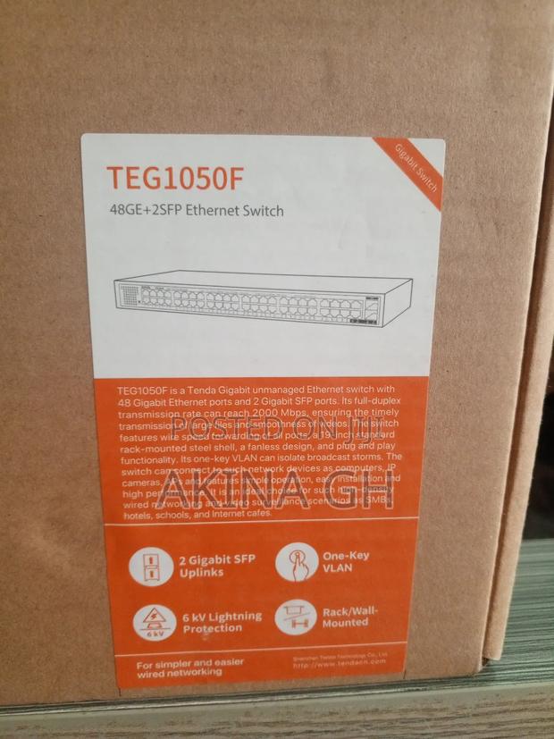 Tenda 48 Port Unmanaged Ethernet Switch Teg1050af · Photo 4