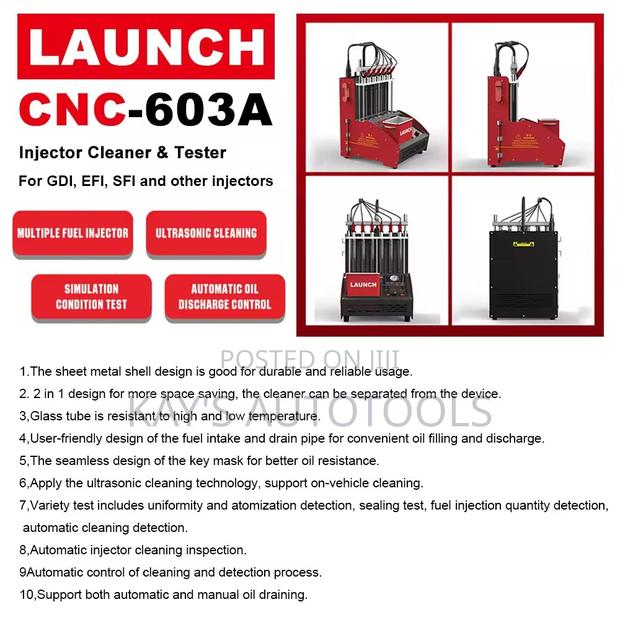 Launch Cn603 Car Injector Tester and Cleaner photo 2