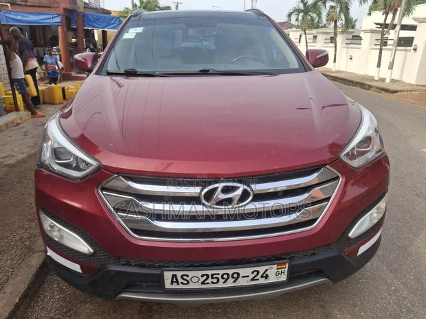 Hyundai Santa Fe Limited 4dr SUV (3.3L 6cyl 6A) 2014 Burgundy