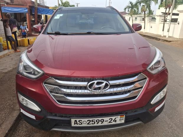 Hyundai Santa Fe Limited 4dr SUV (3.3L 6cyl 6A) 2014 Burgundy