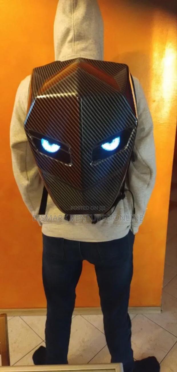 Motorcycle Backpack Carbon Fiber , Led Backpack photo 12