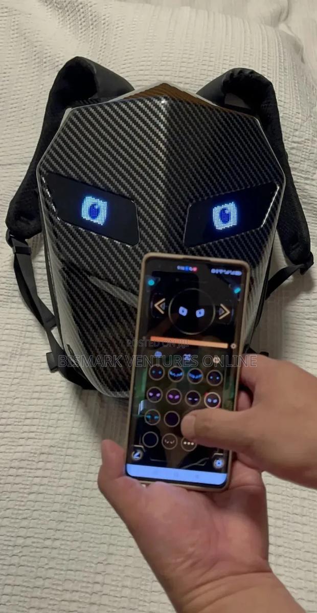 Motorcycle Backpack Carbon Fiber , Led Backpack photo 4