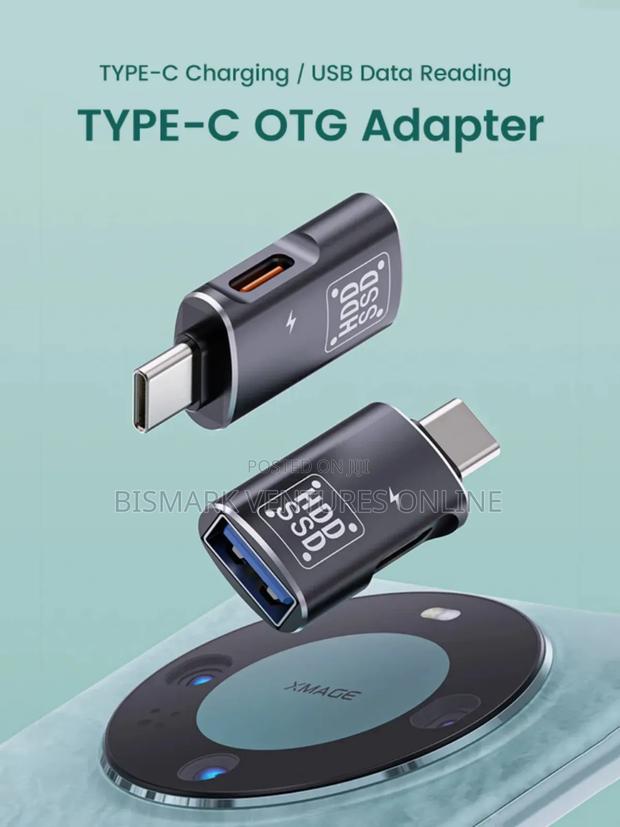 2in1 Usb-C Type-C to Usb 3.0 Female Otg Dc Power Adapter photo 3