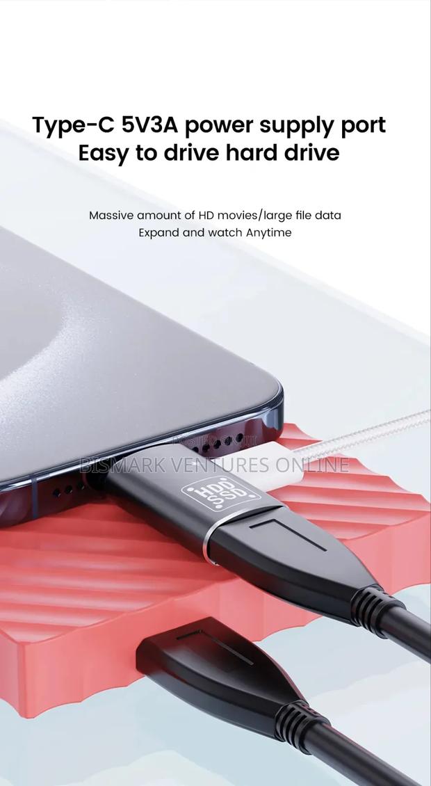 2in1 Usb-C Type-C to Usb 3.0 Female Otg Dc Power Adapter photo 7