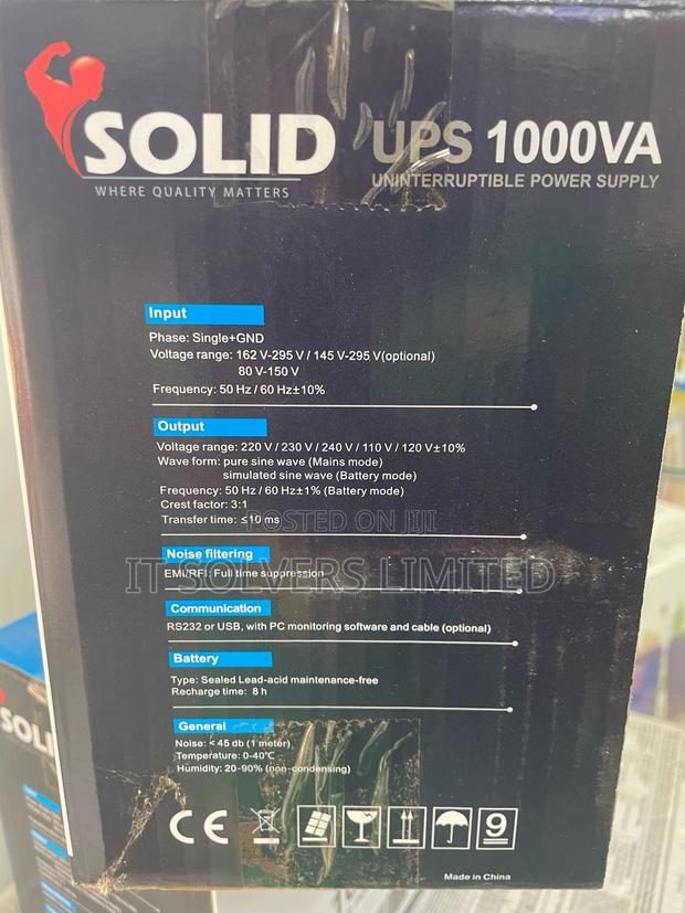 1000va Ups Solid photo 3
