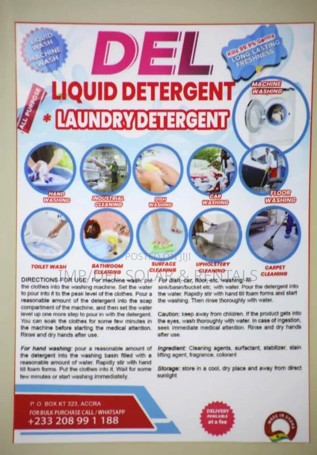 Multipurpose Liquid Detergent / Soap / Laundry Detergent photo 2