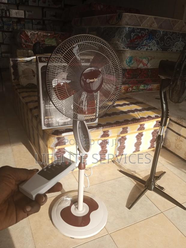 Remote Standing Fan Neon 16"