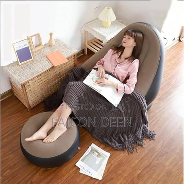 Original and Leak -Resistant Air Sofa Chairs + Free Pump · Photo 2