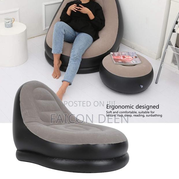 Inflate and Unwind Anytime ,Anywhere;Inflatable Air Sofas + Free Pump · Photo 2