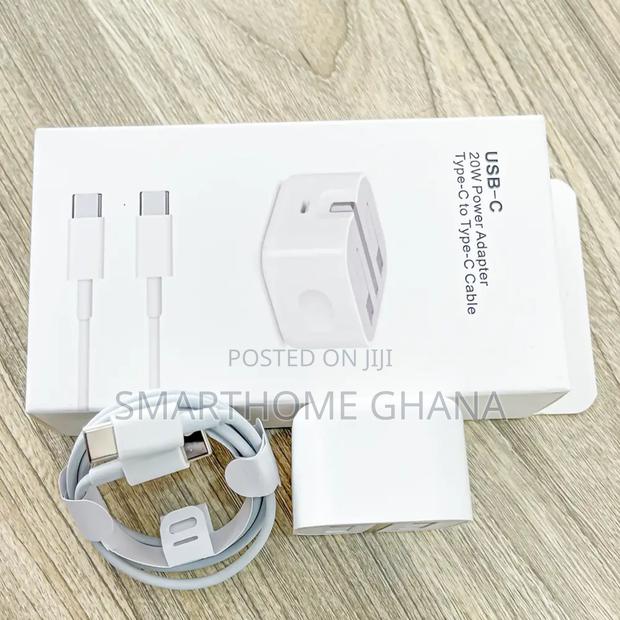 20w Usb-C Fast Charger With Type-C to Type-C Cable