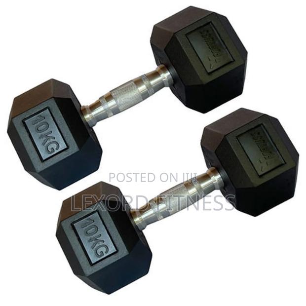Hexagon Dumbbell 20kg (10kg Pair) · Photo 3
