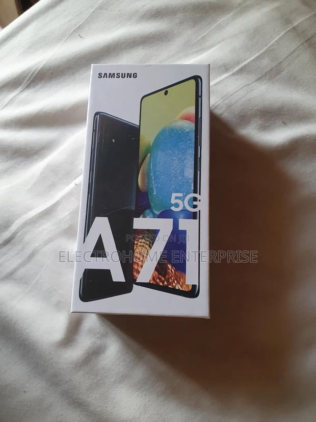 New Samsung Galaxy A71 5G 128 GB Black