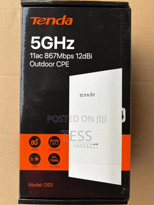 Tenda Os3 Wireless 5km PTP Cpe 12dbi Access Point Outdoor · Photo 2