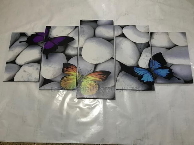 Bright Your Wall Space 3d Wall Canvas 5 Panels Decor Frames photo 3