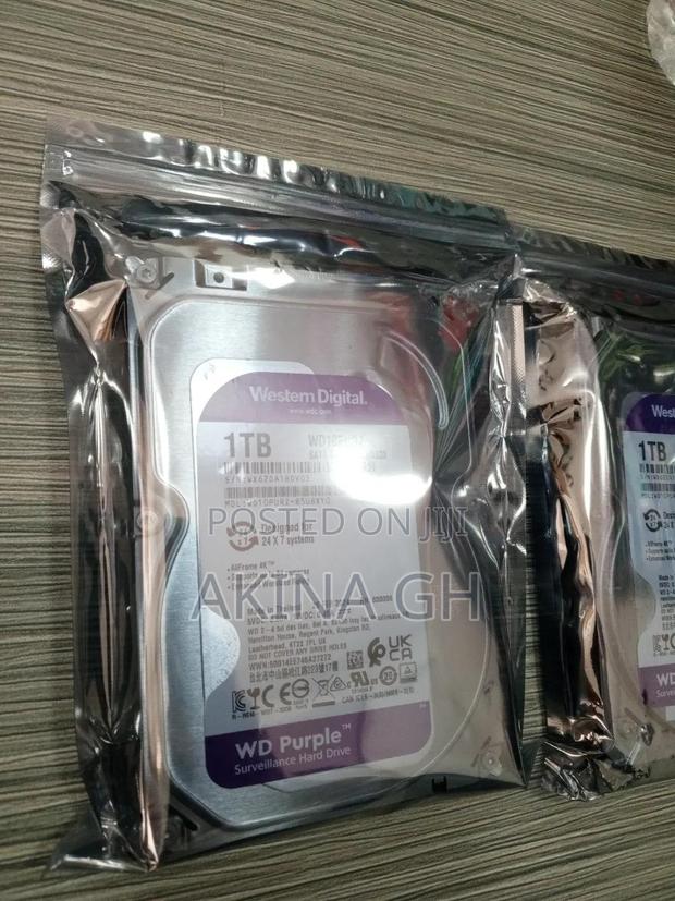 Western Digital Wd Purple 1tb Surveillance Hard Drive photo 2