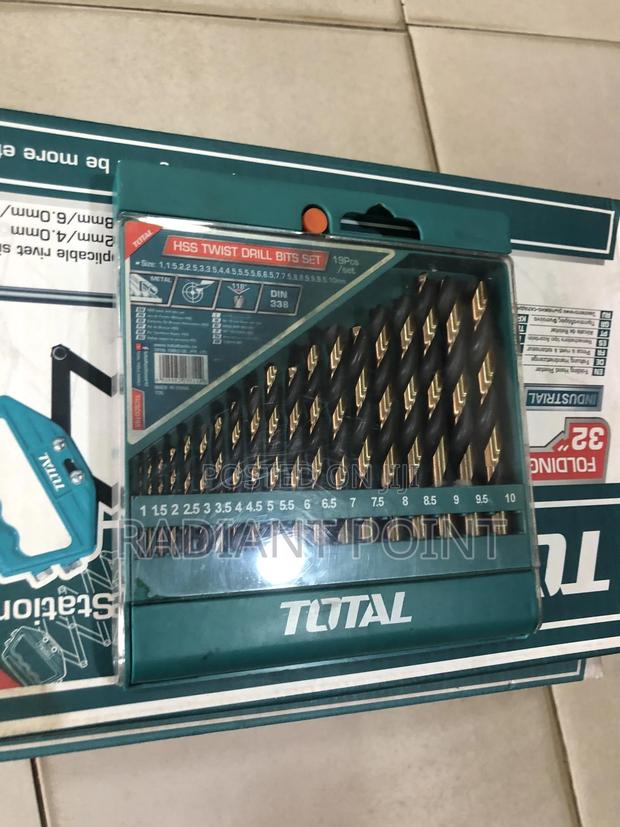 Total HSS Twist Drill Bits Set (19pcs) · Photo 2