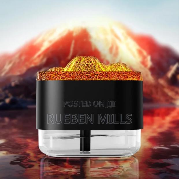 Artificial Volcano Atmosphere Light Diffuser Humidifier · Photo 3