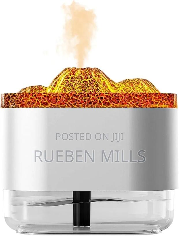 Flame Volcano Humidifier Diffuser With 2 Spray Modes - A331 · Photo 4