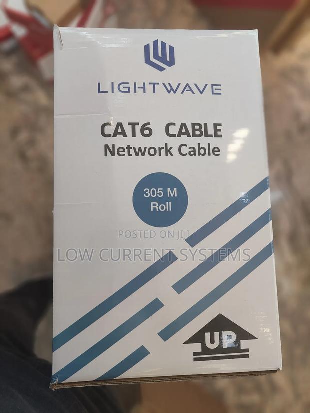 Network Cable Utp Lightwave High Speed Connection Indoor Gra · Photo 2