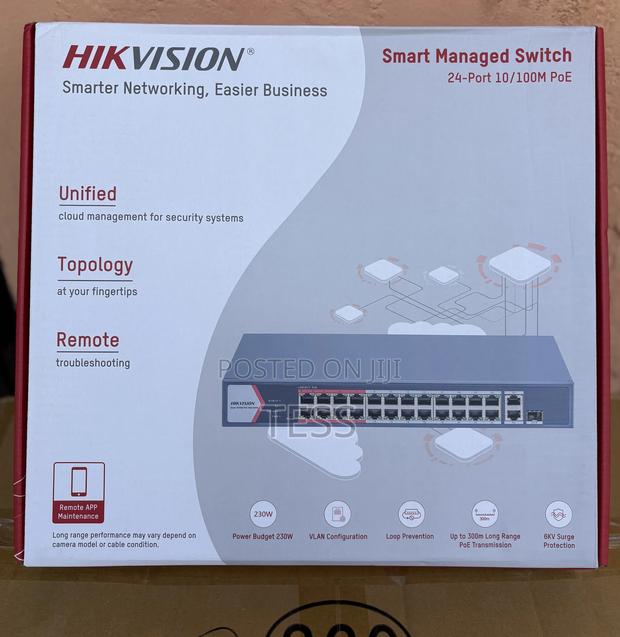 Hikvision 24port Smart Poe Giga Switch Ds-3e1326p-Ei/M · Photo 3