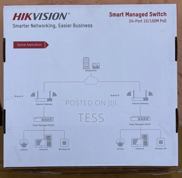Hikvision 24port Smart Poe Giga Switch Ds-3e1326p-Ei/M · Photo 4
