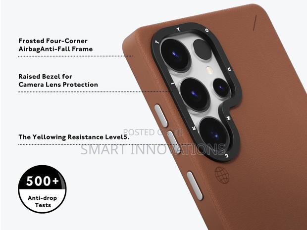 Galaxy S25 Ultra Matte Leather Case photo 5