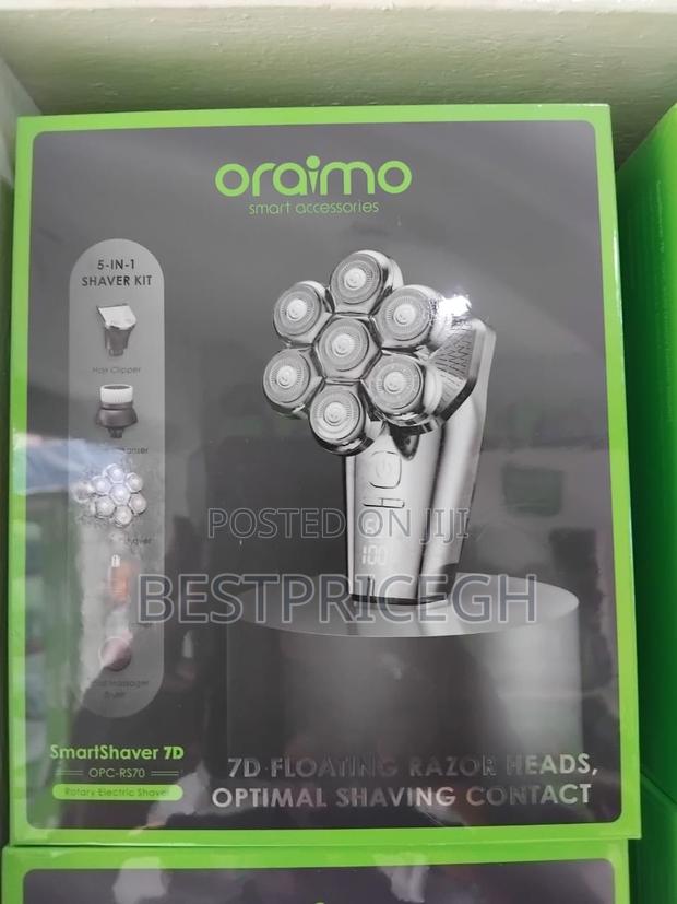 Oraimo Smart Shaver 7d 7 Razor Heads 360° Shaver · Photo 1