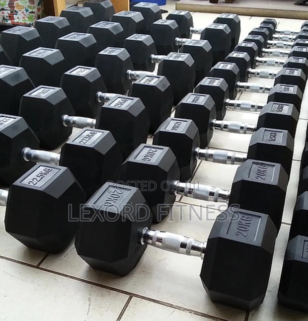 Hex Dumbbell Set 170kg · Photo 3