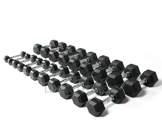 Hex Dumbbell Set 170kg · Photo 4