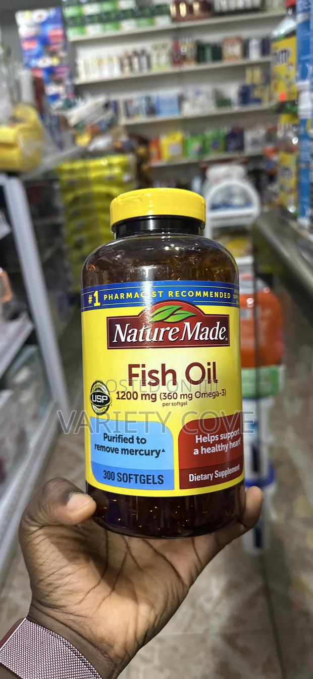 Nature Made Fish Oil 1200mg (300 Capsules ) photo 2