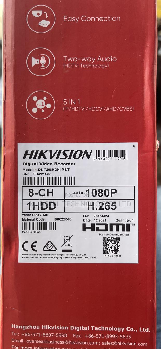 8-Ch 720p 1u H.265 DVR · Photo 4