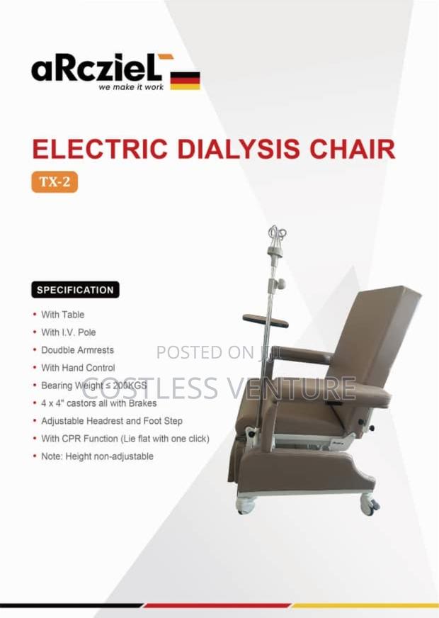 Arcziel Electric Dialysis Chair Tx-2 · Photo 2