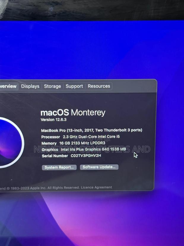 Laptop Apple MacBook Pro 16GB Intel Core I5 SSD 256GB photo 3