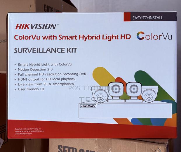Hikvision 4ch Kit Full Color Vu 2mp Audio+1tb HDD · Photo 3