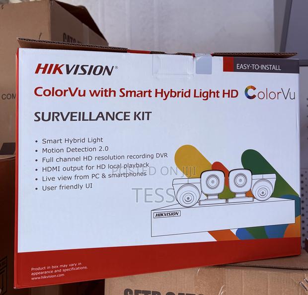 Hikvision 4ch Kit Full Color Vu 2mp Audio+1tb HDD · Photo 4