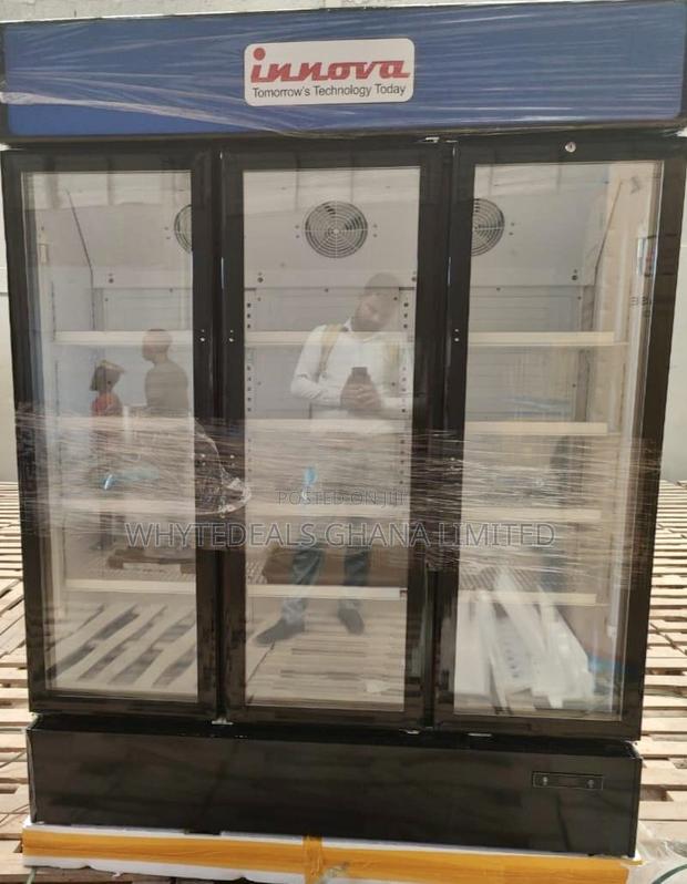 Innova 3-Doors Beverage Cooler| Display Fridge| 1200litres · Photo 2
