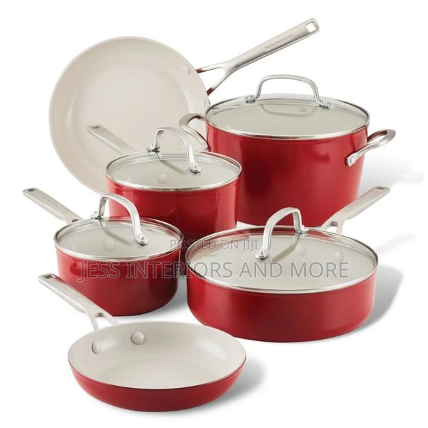 Kitchenaid 12-Piece Anodized Ceramic Non-Stick Cookware Set · Photo 2