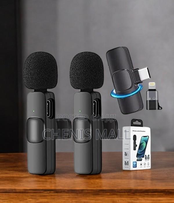 2 In 1 Wireless Microphone For Android And iPhone