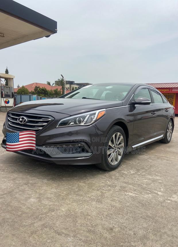 Hyundai Sonata Sport 2.0T Sedan FWD (2.0L 4cyl 6A) 2017 Gray