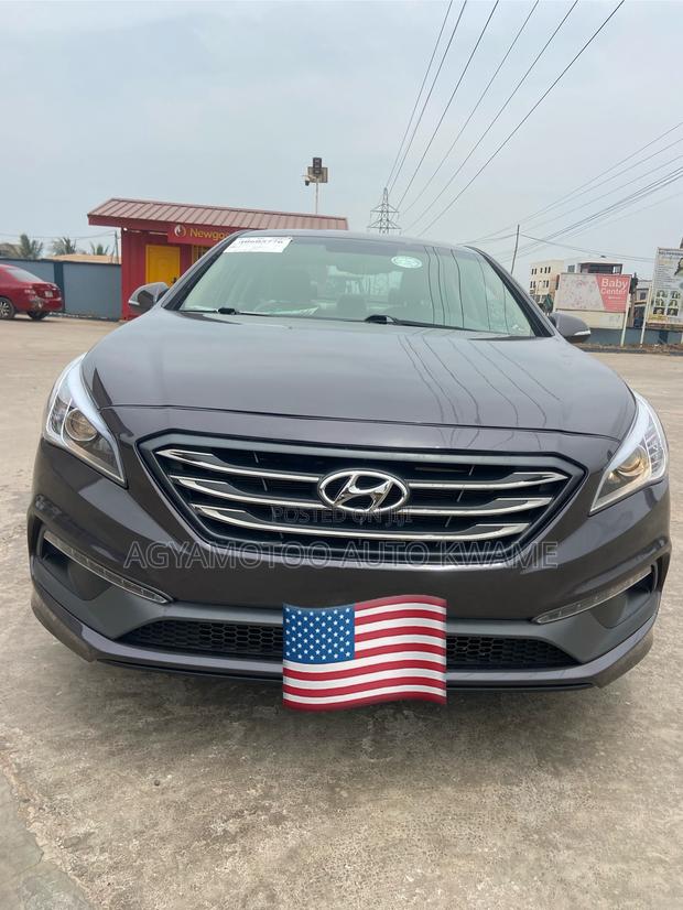 Hyundai Sonata Sport 2.0T Sedan FWD (2.0L 4cyl 6A) 2017 Gray