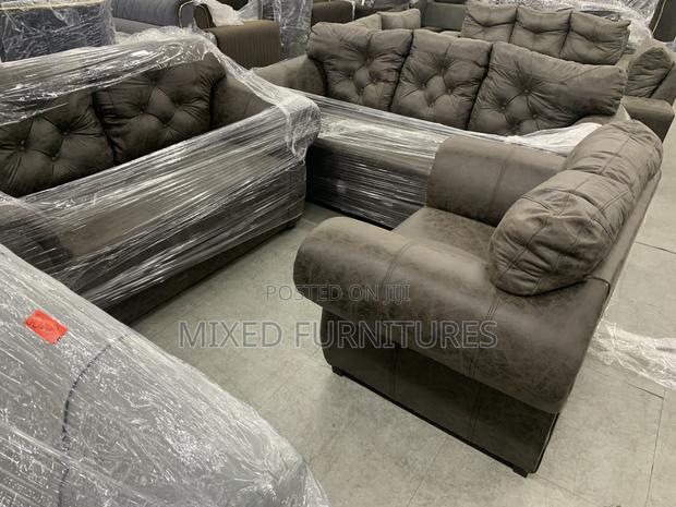 Sofa 6 Seater Modern Sofa Full Leather · Photo 3