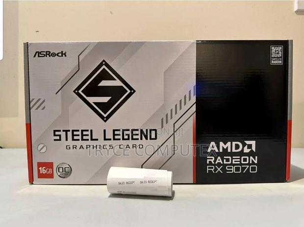 Asrock Steel Legend Radeon Rx 9070 16gb Graphic Card photo 2
