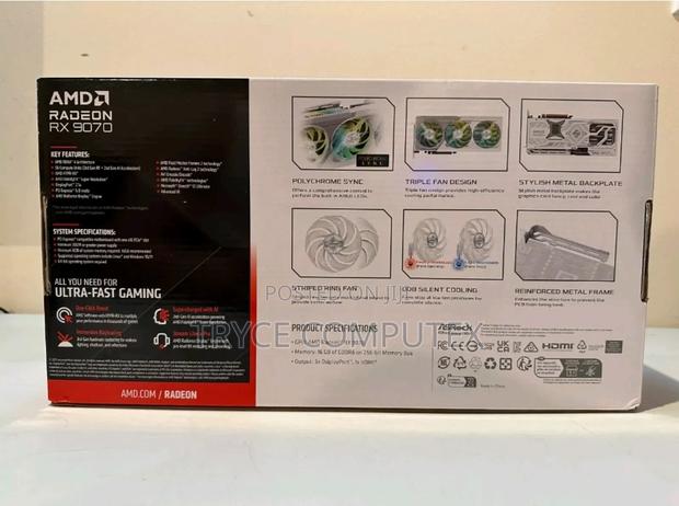 Asrock Steel Legend Radeon Rx 9070 16gb Graphic Card photo 3